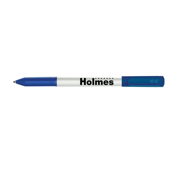 Paper Mate® Write Bros Stick Pen White Barrel - Blue Ink - Image 7