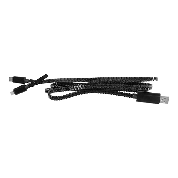 4-in-1 Zipper Charging Cable - Image 2