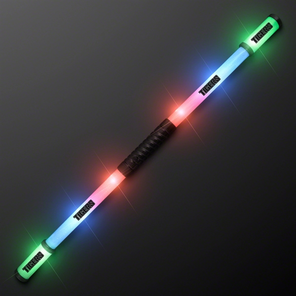 27.5" Multicolor Light Up Baton For Twirling - Image 1