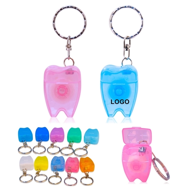 Dental Floss Keychain
