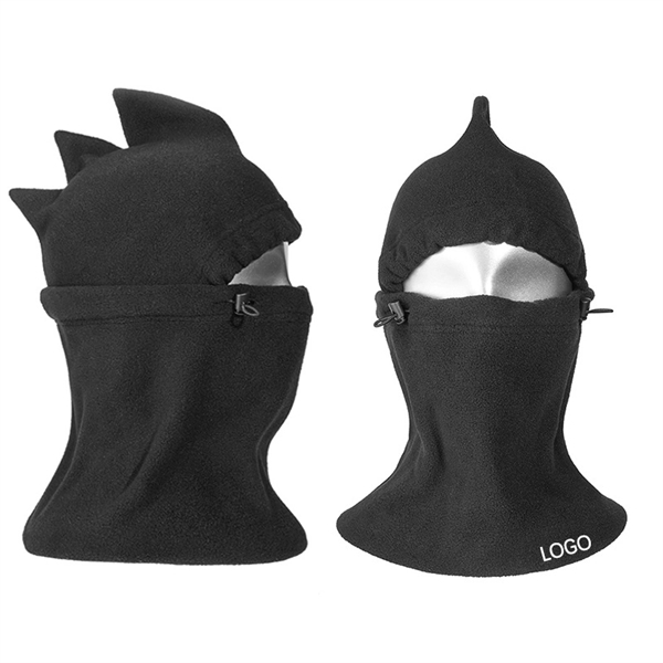 Shark Back Shaker Warm Draw Mask Collar Winter Windproof Cap - Image 1