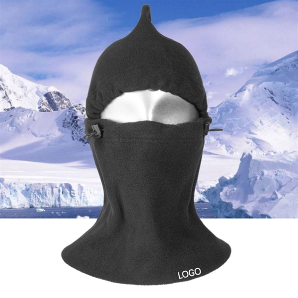 Shark Back Shaker Warm Draw Mask Collar Winter Windproof Cap - Image 3