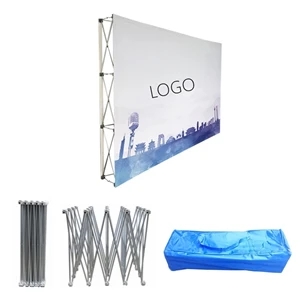 Stretchable Fabric Display Banner Stand Set