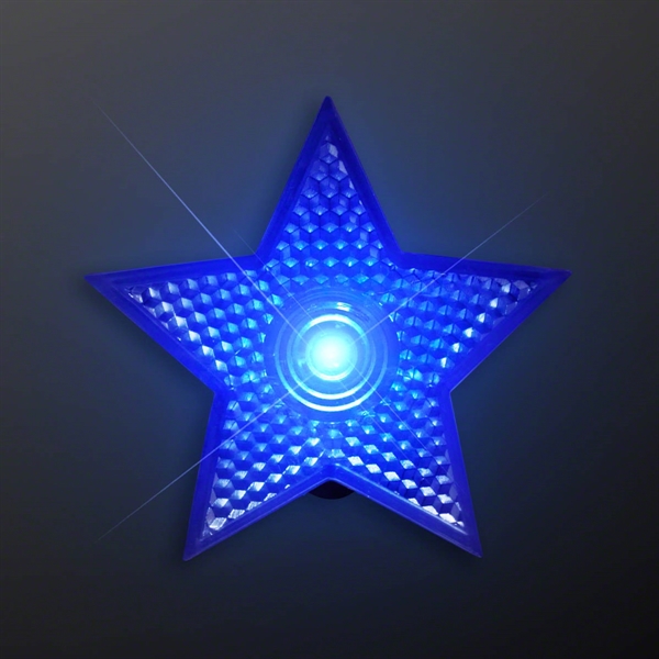 LED blinking blue star clips - Image 3