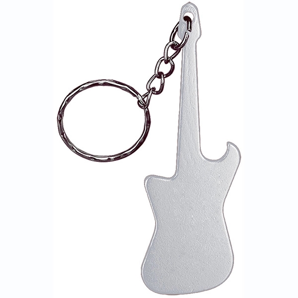 Guitar Shaped Bottle Opener Keychain - Image 7