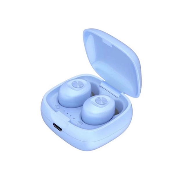Mini True Wireless Stereo Earbud Headphones w/Charging Case  - Image 6