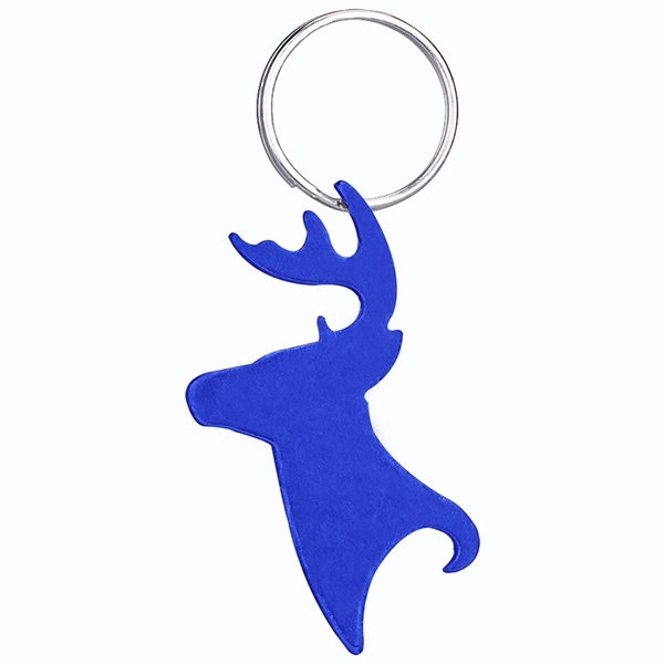 Buck / Deer Shaped Opener w/ Key Ring - Image 2