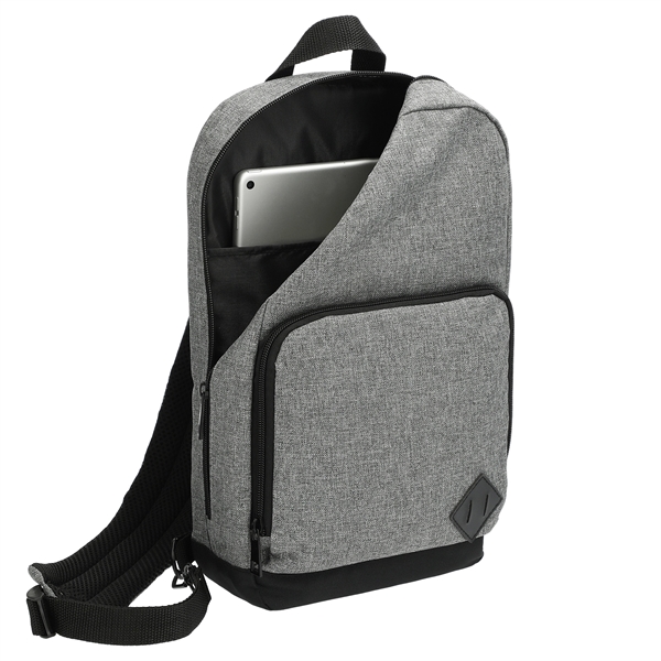 Graphite Deluxe Recyclced Sling Backpack - Image 2