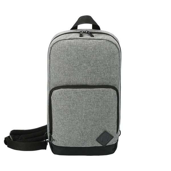 Graphite Deluxe Recyclced Sling Backpack - Image 4