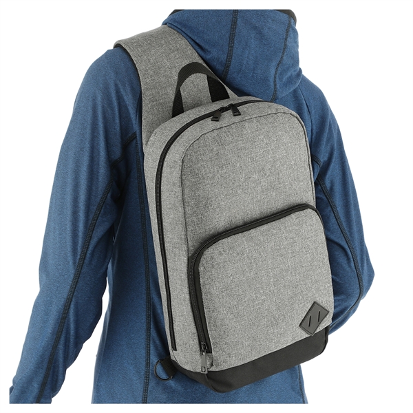Graphite Deluxe Recyclced Sling Backpack - Image 5