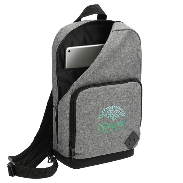 Graphite Deluxe Recyclced Sling Backpack - Image 8