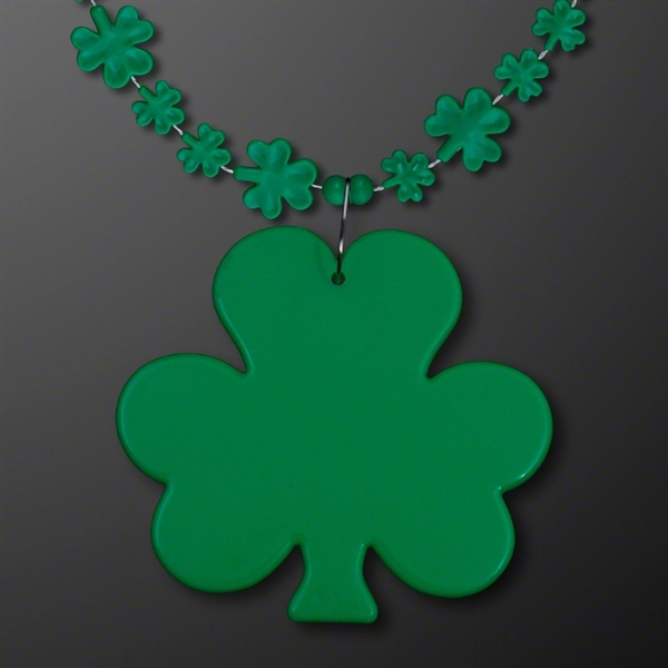 Lil' Shamrock Beads with Medallion (NON-Light Up) - Image 2