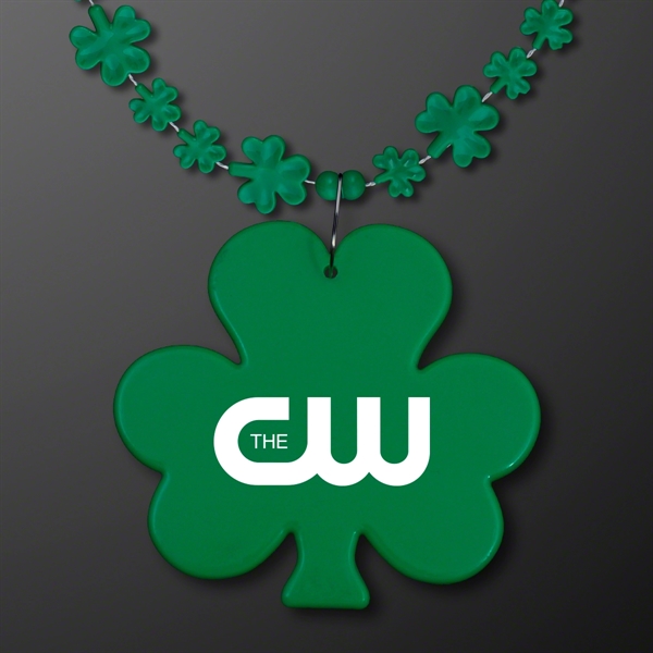 Lil' Shamrock Beads with Medallion (NON-Light Up) - Image 1