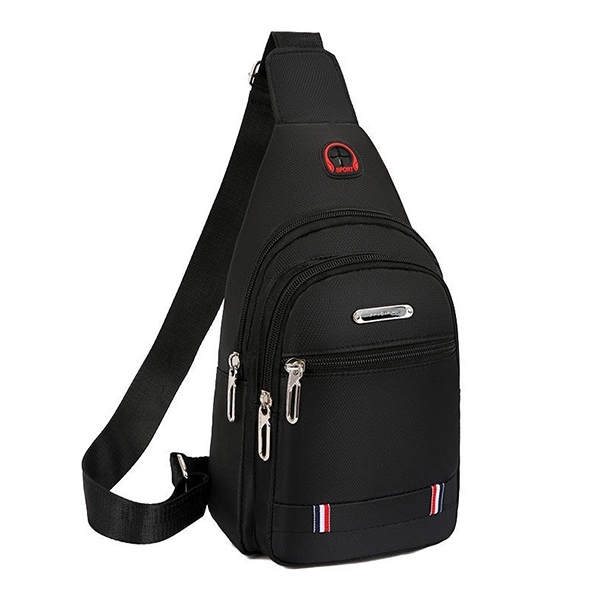 Sling Backpack w/ a Earbud Port - Image 4