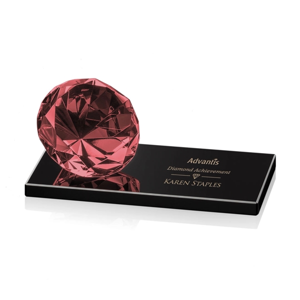 Gemstone Award on Black - Ruby - Image 4