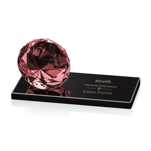 Gemstone Award on Black - Ruby - Image 5