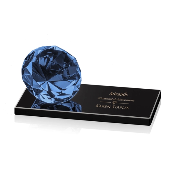 Gemstone Award on Black - Sapphire - Image 4