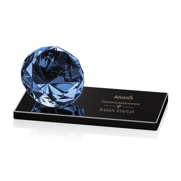 Gemstone Award on Black - Sapphire - Image 5