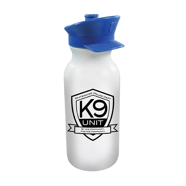 20 oz. Value Cycle Bottle with Police Hat Push 'n Pull Cap - Image 14