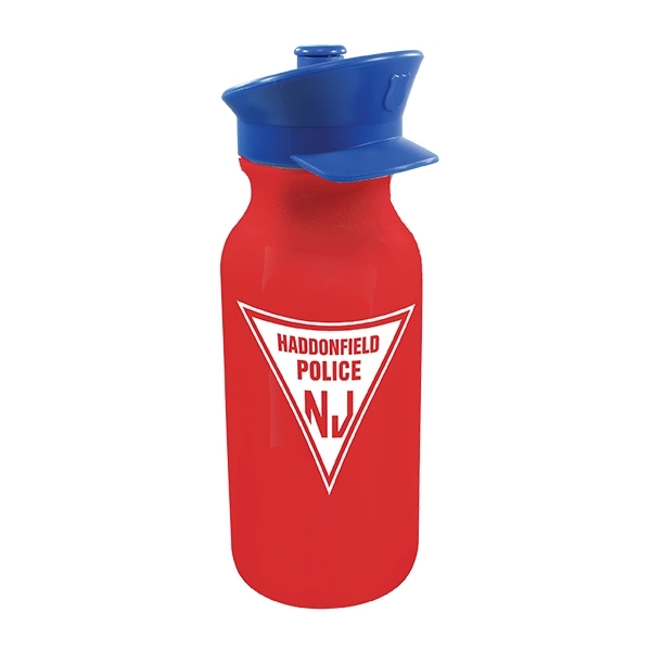 20 oz. Value Cycle Bottle with Police Hat Push 'n Pull Cap - Image 15