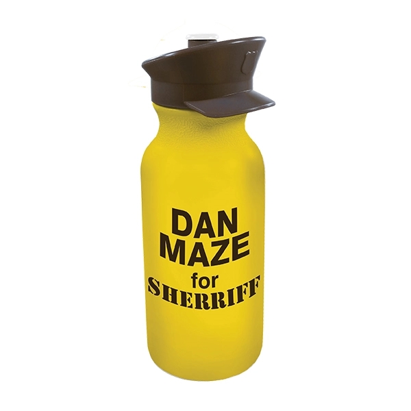 20 oz. Value Cycle Bottle with Police Hat Push 'n Pull Cap - Image 17