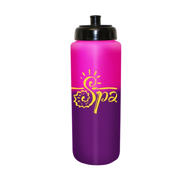 32 oz. Mood Sports Bottle with Push 'n Pull Cap - Image 19