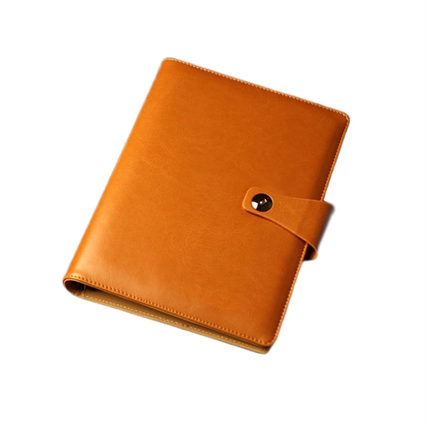 5.9 x 8.6 Inch jotter A5 business fuax leather notebook     - Image 1