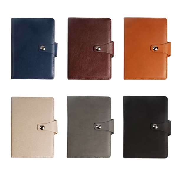 5.9 x 8.6 Inch jotter A5 business fuax leather notebook     - Image 2
