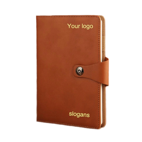 5.9 x 8.6 Inch jotter A5 business fuax leather notebook     - Image 3