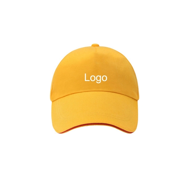 Adjustable baseball dad cap cotton hat     - Image 3