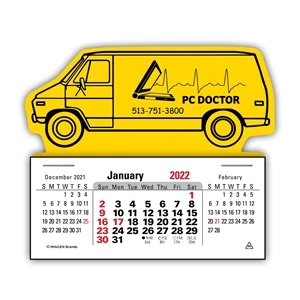 Press-N Stick Xl Header With 3-Month Horizontal Calendar (12