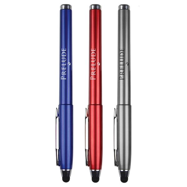 Stylus Pen w/Blue Ink and Cap - Image 1