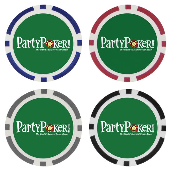 Poker Chip Ball Marker - Image 1