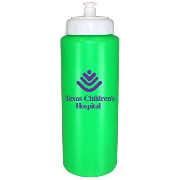 32 oz. Sports Bottle with Push 'n Pull Cap - Image 19