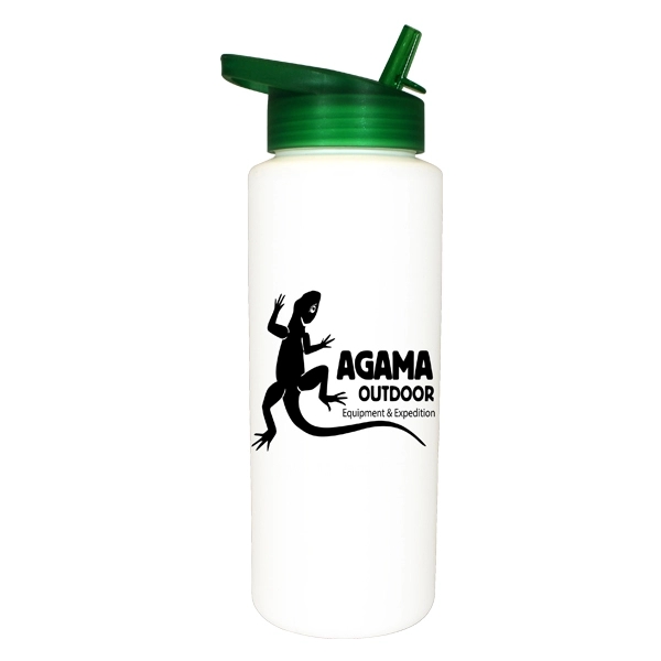32 oz. Sports Bottle with Straw Cap Lid - Image 6