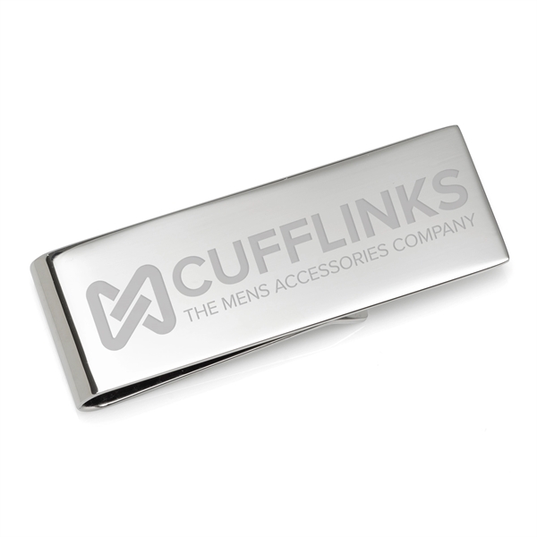 Stainless Steel Engravable Money Clip - Image 6