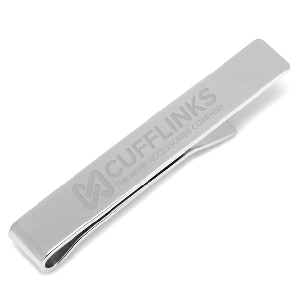 Sterling Silver Engravable Tie Bar - Image 6