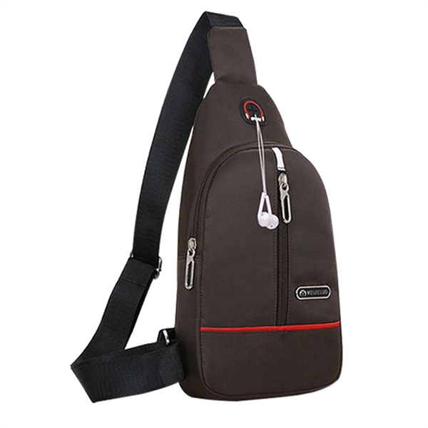 Sling Backpack w/ a Earbud Port - Image 2