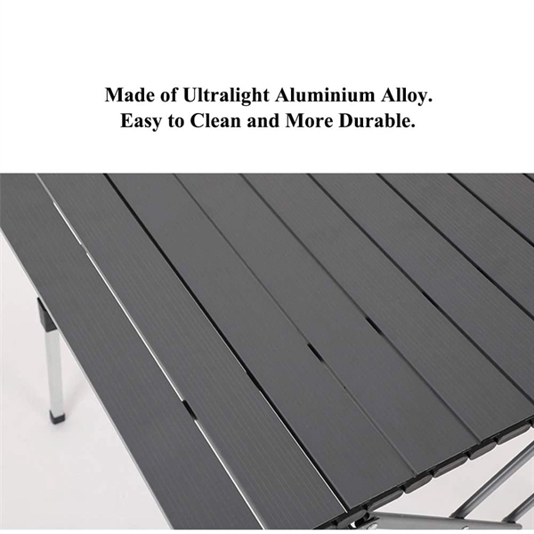 Ultralight Aluminum Folding Camping Table - Image 3