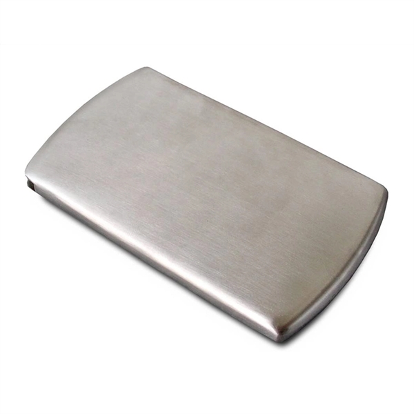 Stainless Steel Wallet Business Name Credit ID Card Holder - Image 5