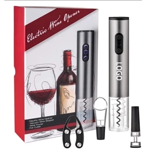 4 Pcs Electronic Automatic Wine Bottle Opener Gift Sets