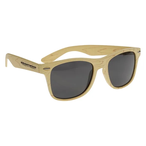 Designer Collection Woodtone Malibu Sunglasses - Image 2