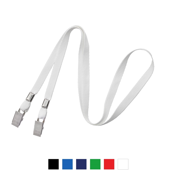3/8" Double Ended Stock Lanyards WITH BULLDOG CLIPS - Image 5