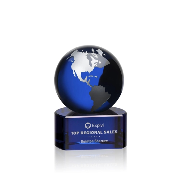 Marcana Globe Award - Blue - Image 3