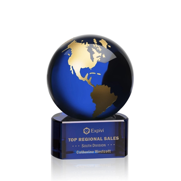 Marcana Globe Award - Blue - Image 4