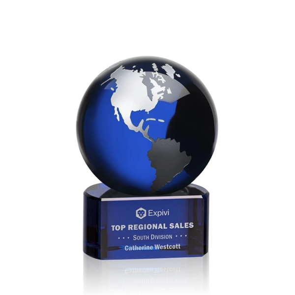 Marcana Globe Award - Blue - Image 5