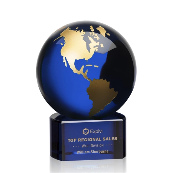 Marcana Globe Award - Blue - Image 6