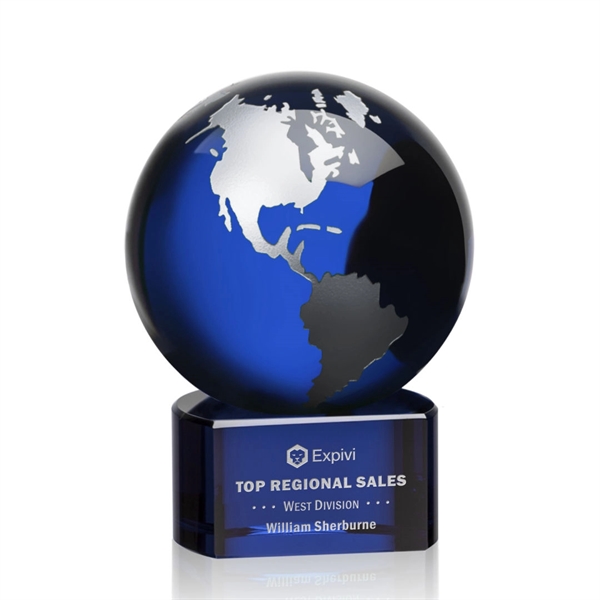 Marcana Globe Award - Blue - Image 7