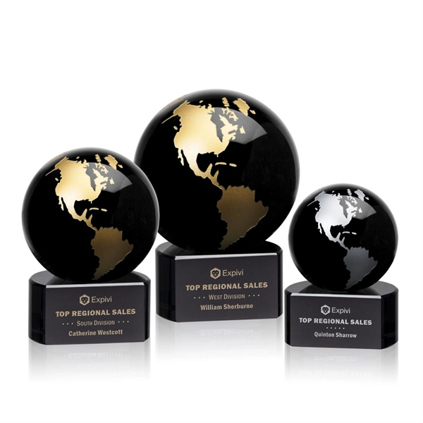 Marcana Globe Award - Black - Image 1