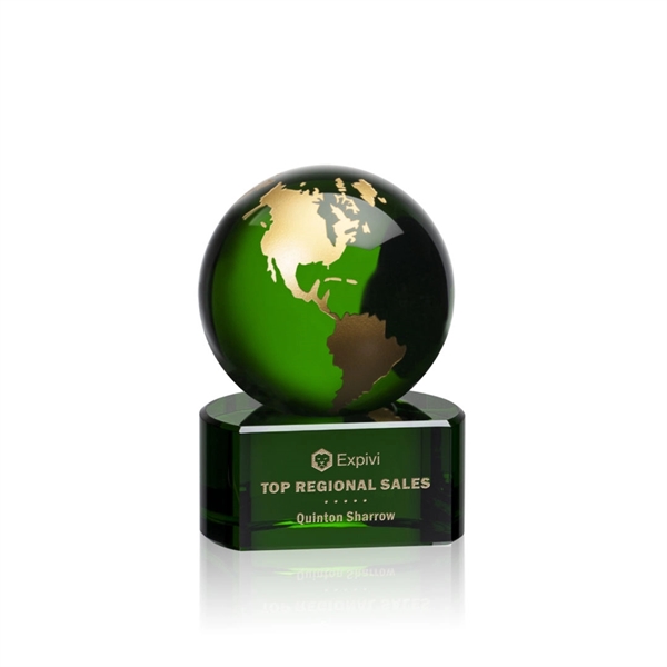Marcana Globe Award - Green - Image 2